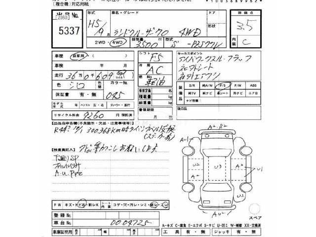 Toyota Land Cruiser 1993 thumbnail 3