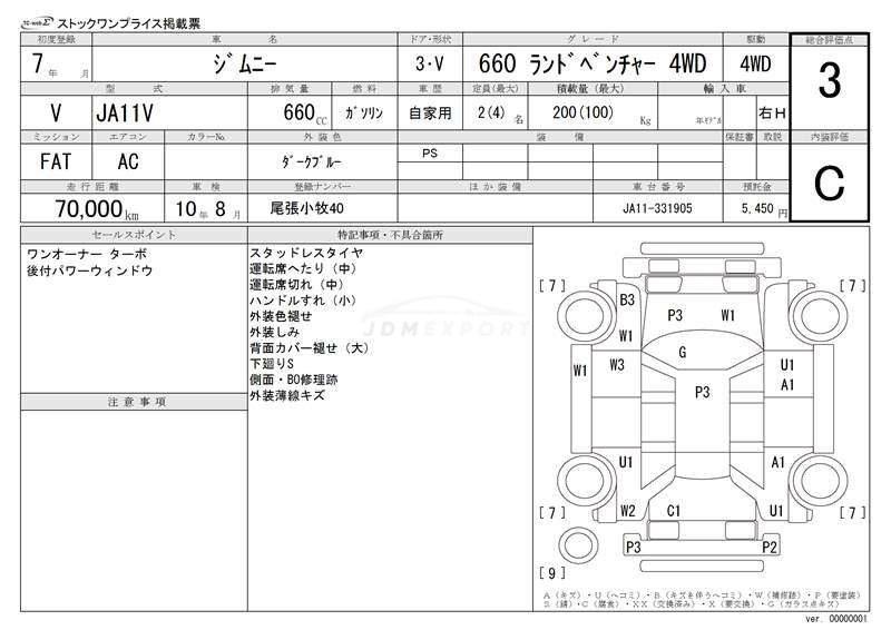 Suzuki Jimny 1995 thumbnail 3