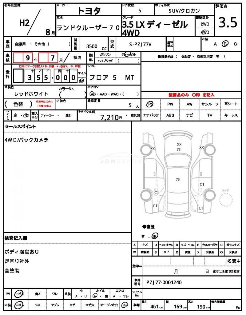 Toyota Land Cruiser 70 1990 thumbnail 20
