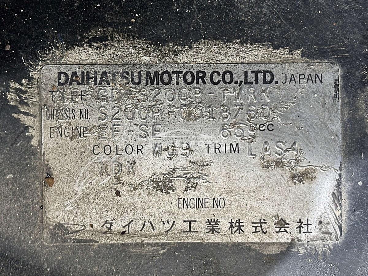 Daihatsu Hijet Truck 1999 thumbnail 30