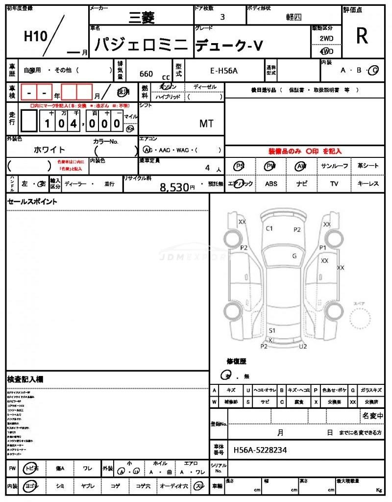 Mitsubishi Pajero Mini 1998 thumbnail 10