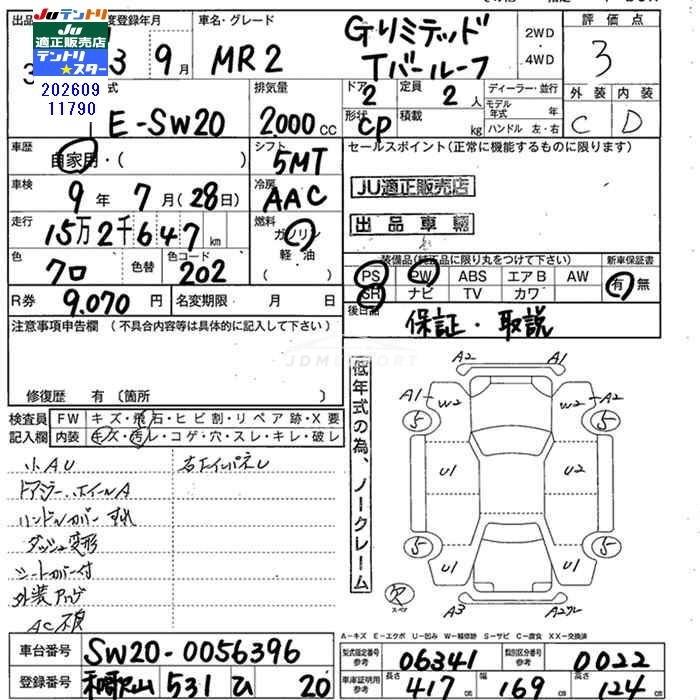 Toyota MR2 1991 thumbnail 3