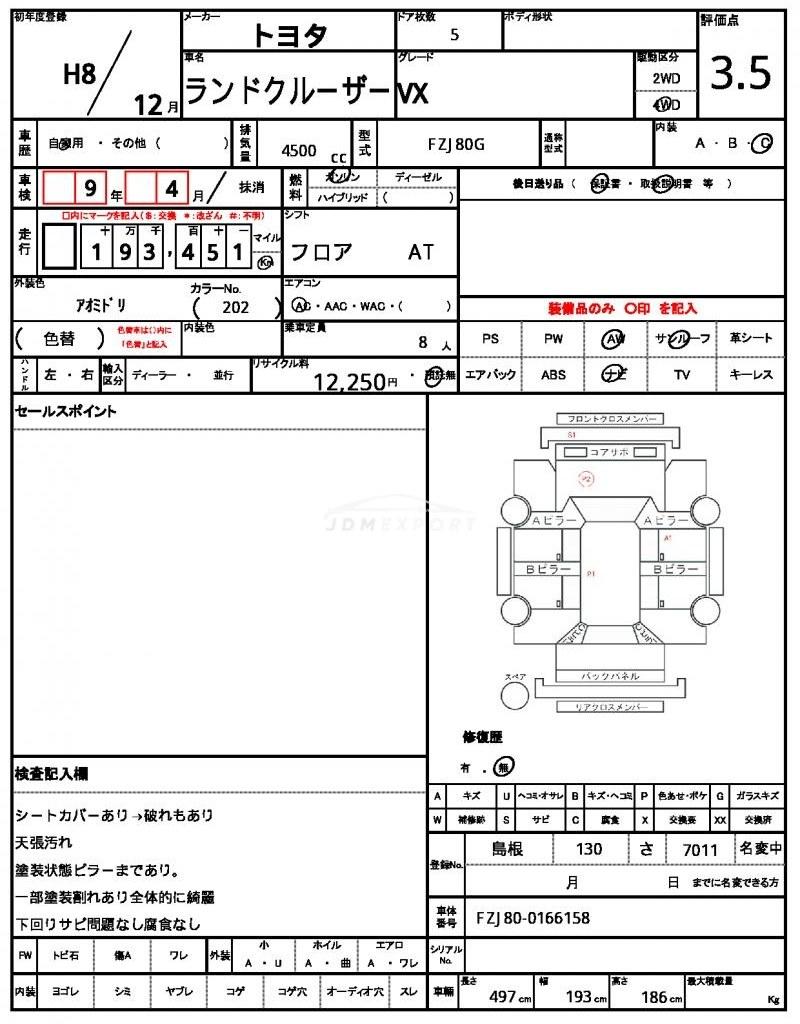 Toyota Land Cruiser 1996 thumbnail 21