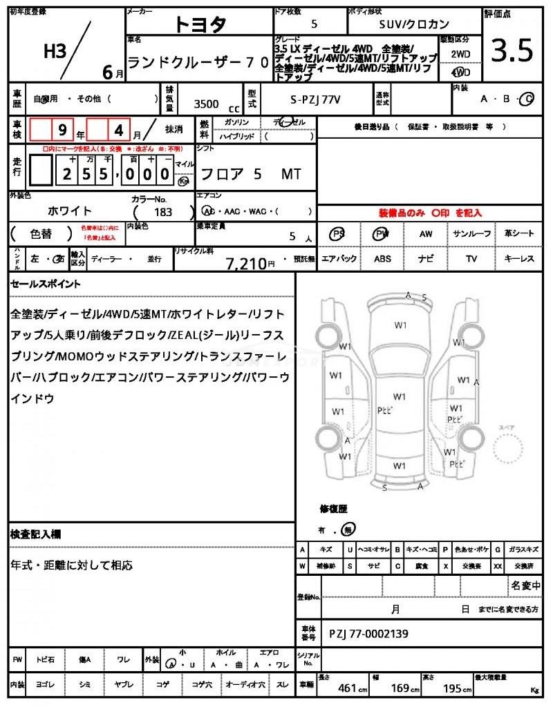 Toyota Land Cruiser 70 1991 thumbnail 10