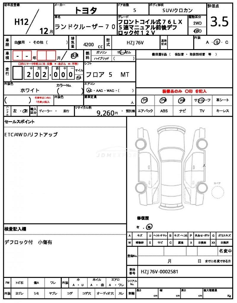 Toyota Land Cruiser 70 2000 thumbnail 21
