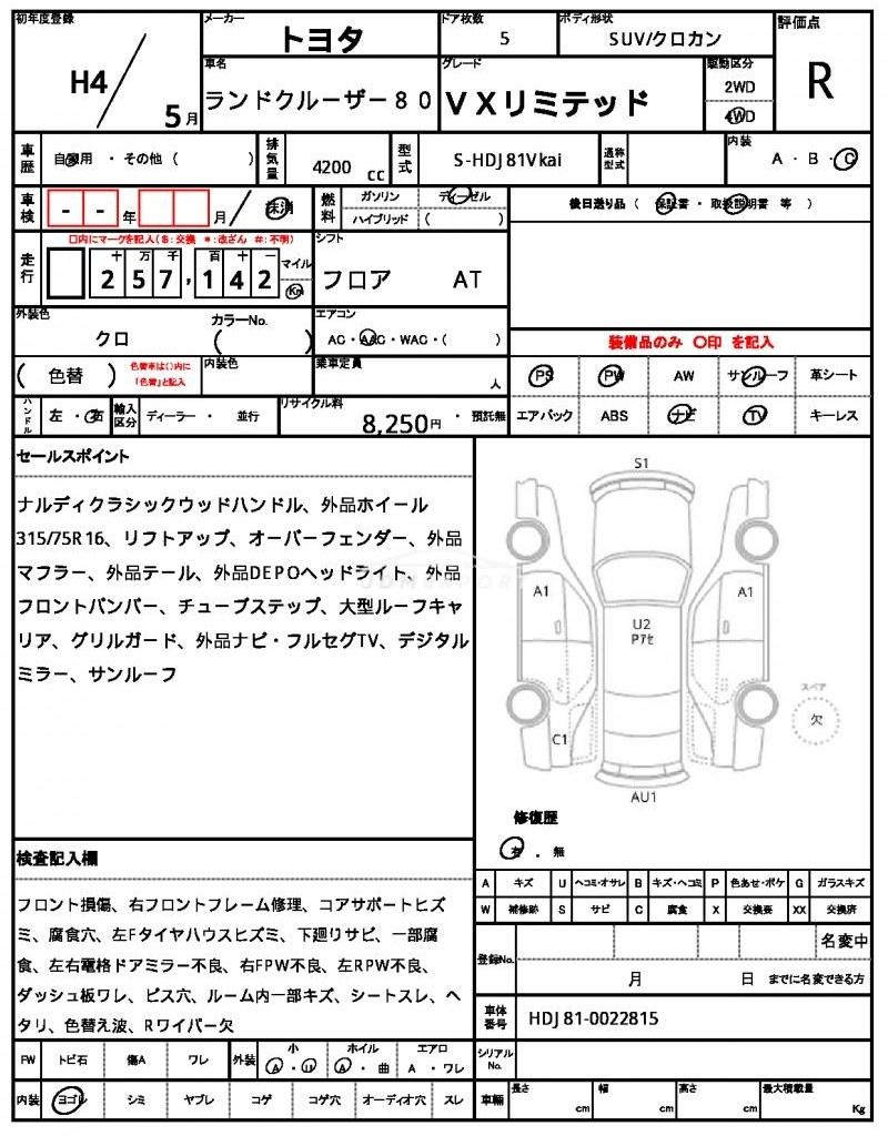 Toyota Land Cruiser 80 1992 thumbnail 6