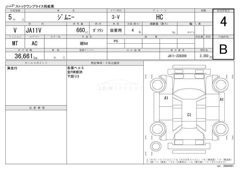 Suzuki Jimny 1993 thumbnail 3