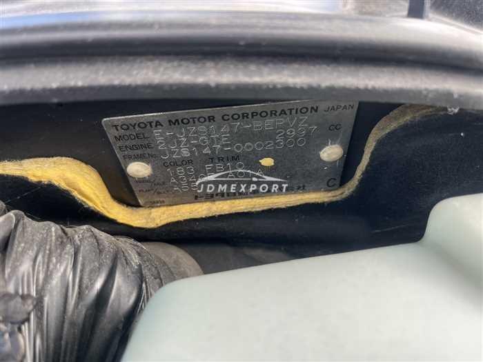 Toyota Aristo 1991 thumbnail 22