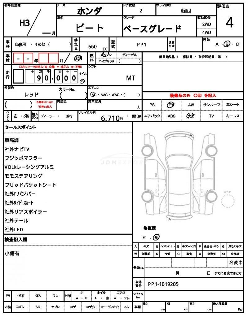 Honda Beat 1991 thumbnail 21