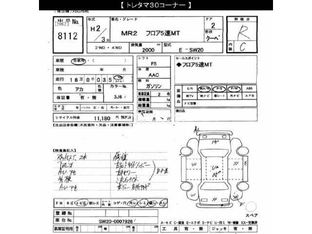 Toyota MR2 1990 thumbnail 3