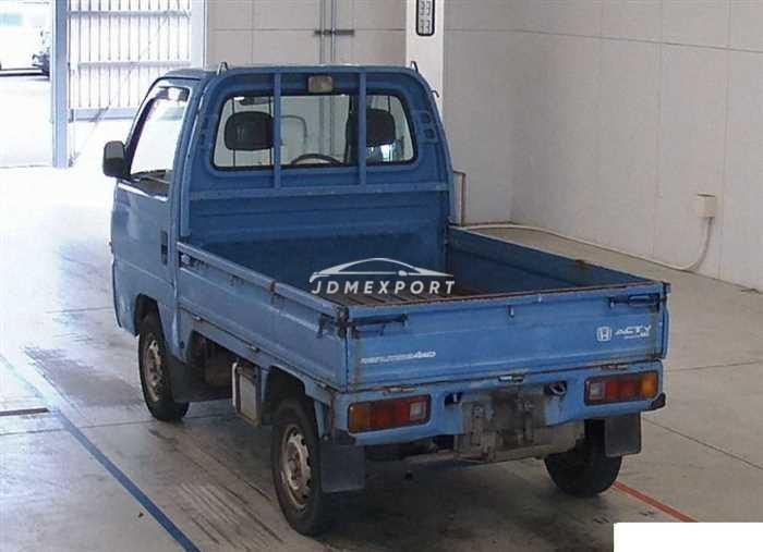 Honda Acty Truck 1996 thumbnail 4