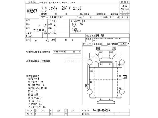 Mitsubishi Fuso Fighter 1991 thumbnail 3