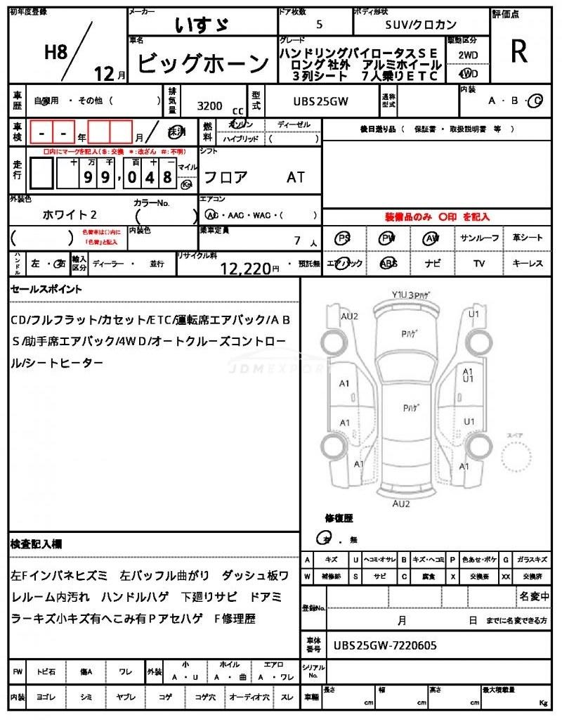 Isuzu Bighorn 1996 thumbnail 21