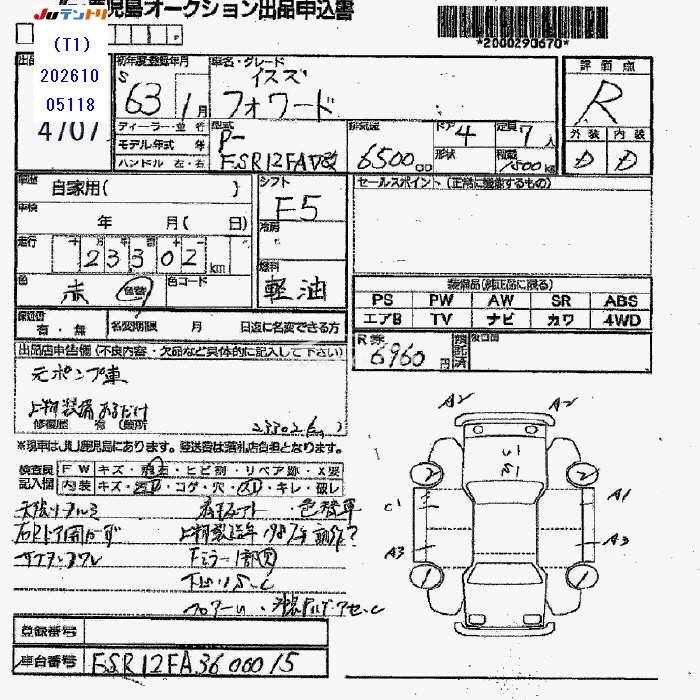 Isuzu Forward 1988 thumbnail 3