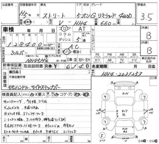 Honda Street 1993 thumbnail 7