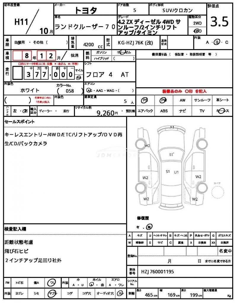 Toyota Land Cruiser 70 1999 thumbnail 19