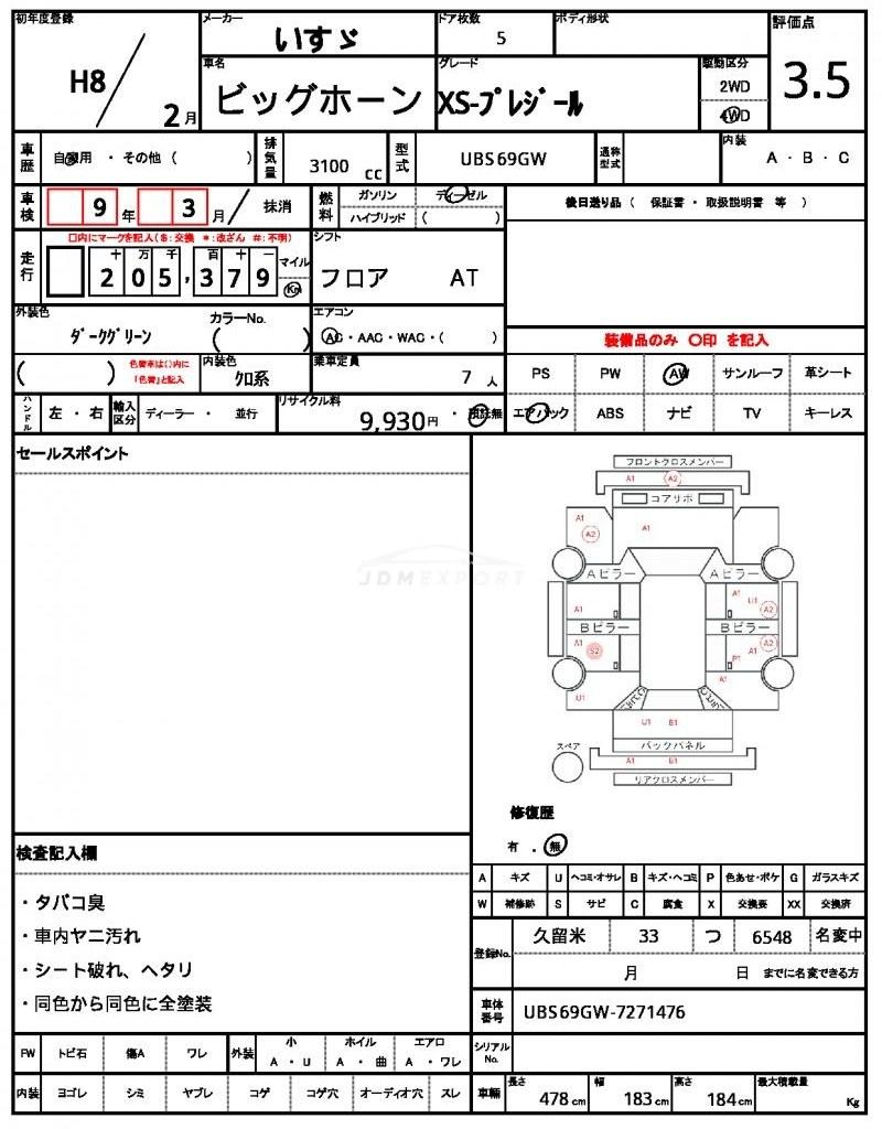 Isuzu Bighorn 1996 thumbnail 21