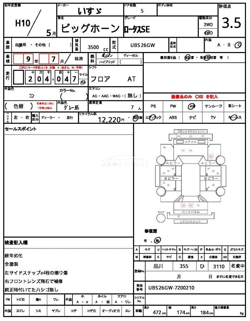 Isuzu Bighorn 1998 thumbnail 21