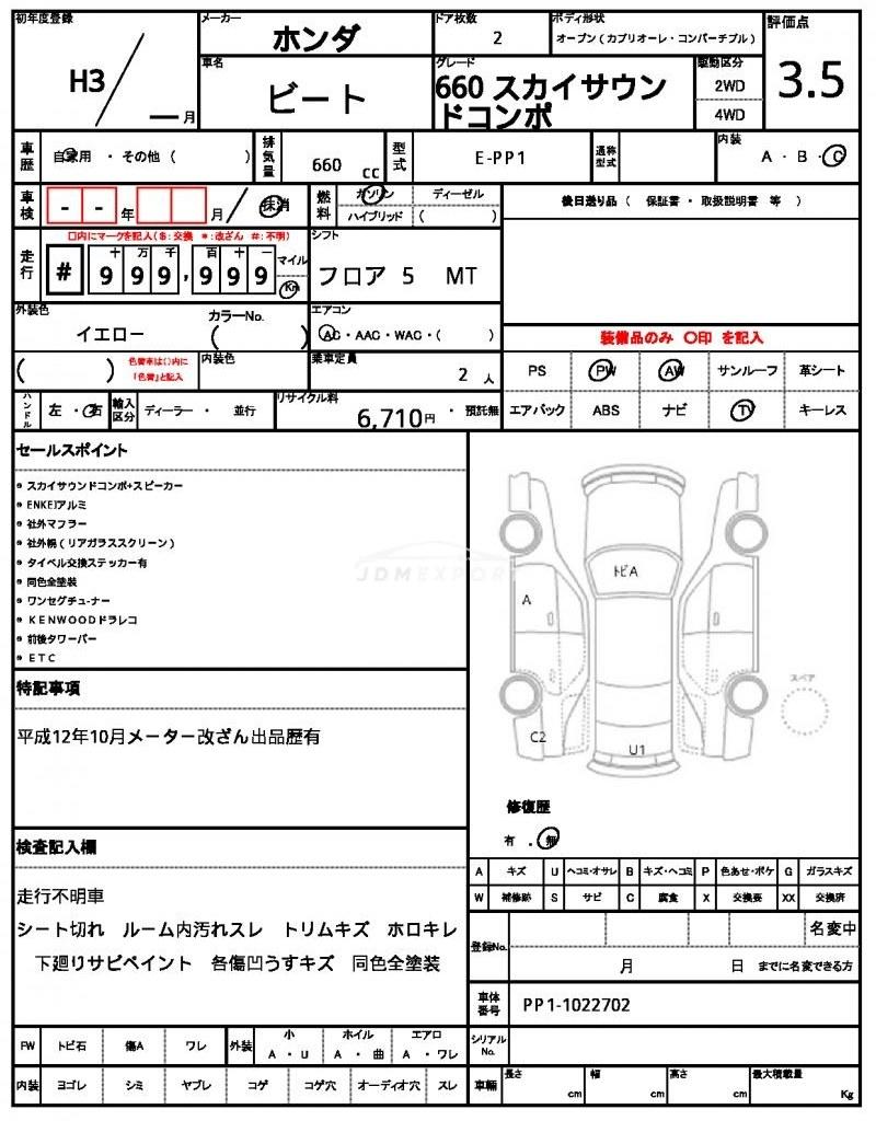 Honda Beat 1991 thumbnail 21