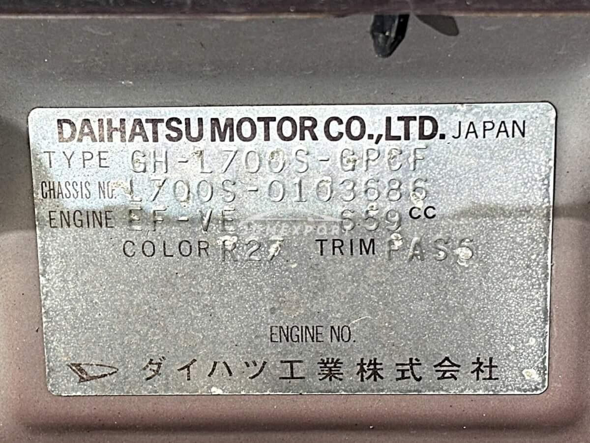 Daihatsu Mira Gino 2000 thumbnail 39