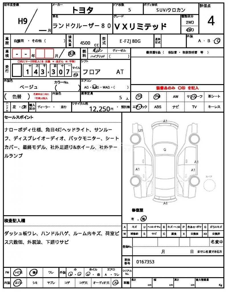 Toyota Land Cruiser 80 1997 thumbnail 6