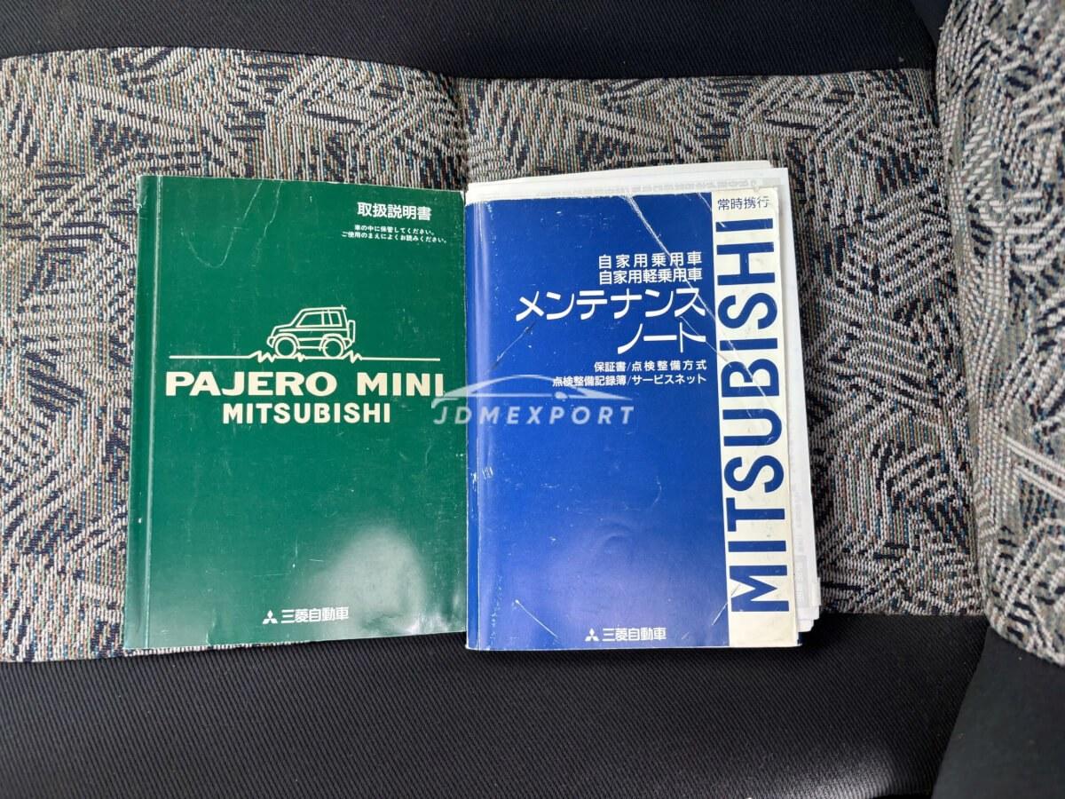 Mitsubishi Pajero Mini 1996 thumbnail 24