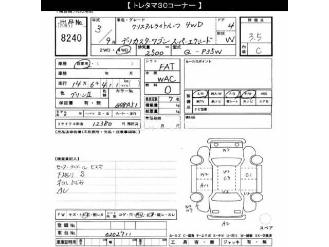 Mitsubishi Delica Starwagon 1991 thumbnail 3