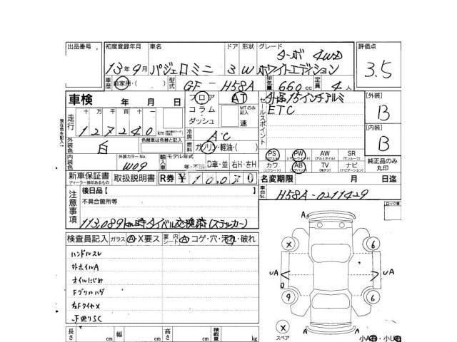 Mitsubishi Pajero Mini 2001 thumbnail 4