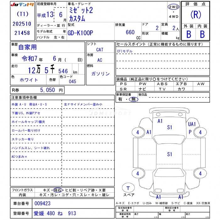 Daihatsu Midget II 2001 thumbnail 3