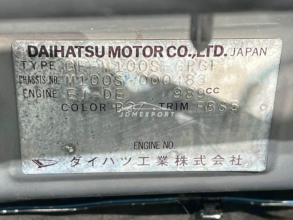 Daihatsu Storia 1998 thumbnail 37