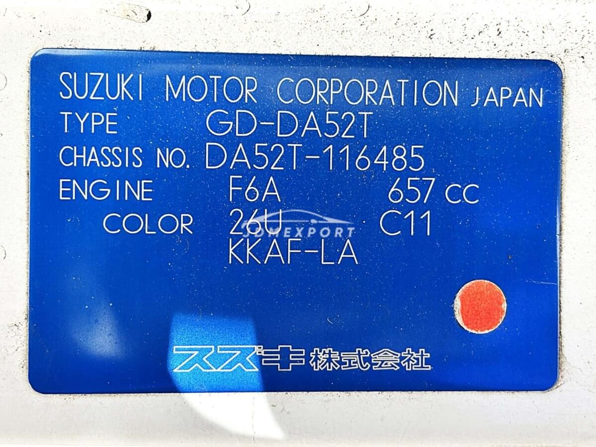 Suzuki Carry Truck 1999 thumbnail 25