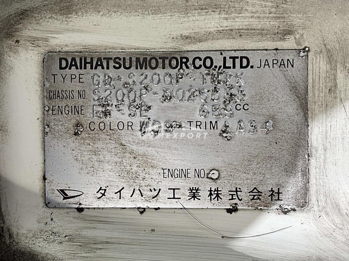 Daihatsu Hijet Truck 1999 thumbnail 24