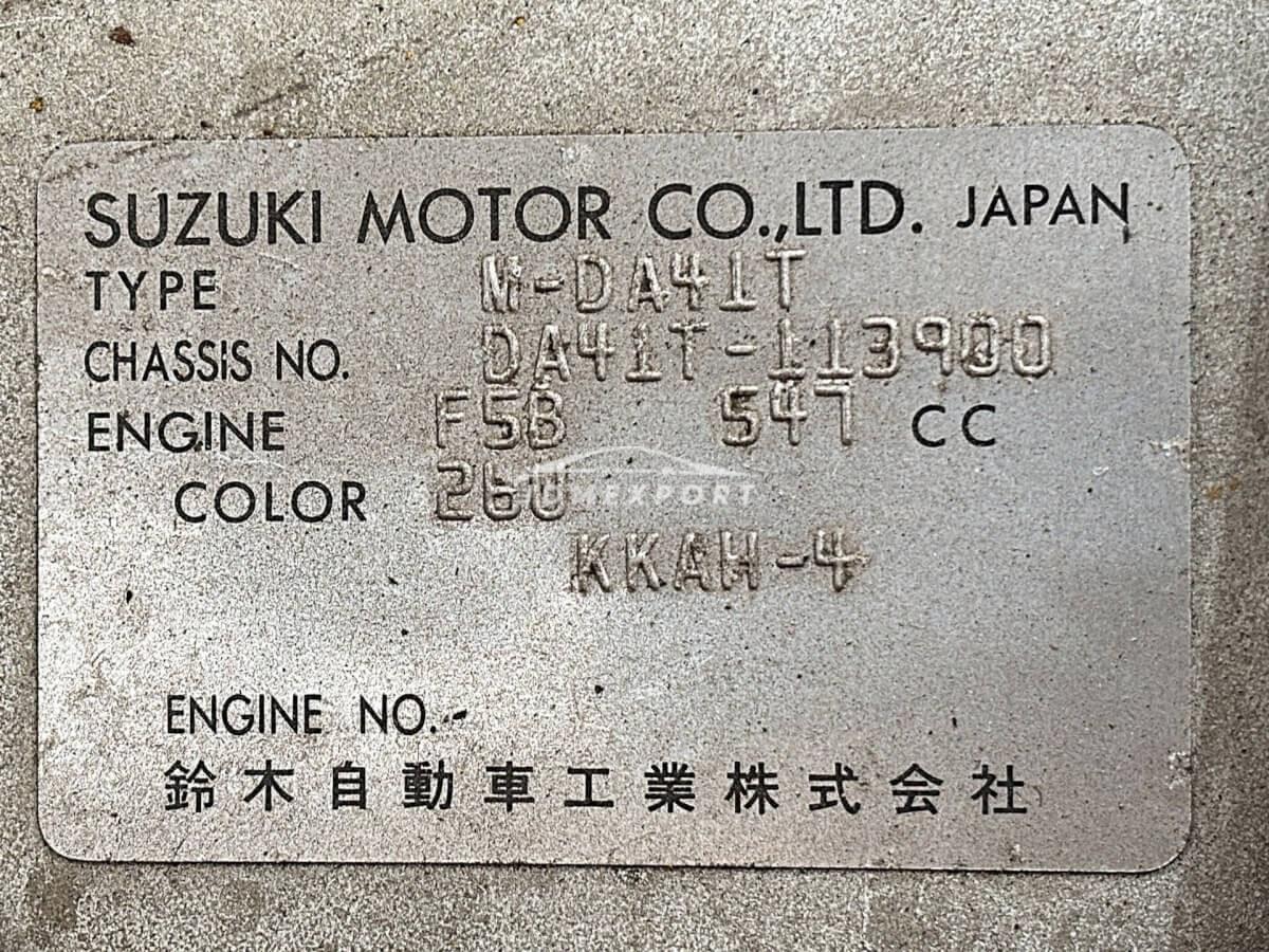 Suzuki Carry Truck 1989 thumbnail 24