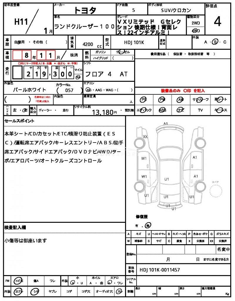 Toyota Land Cruiser 100 1999 thumbnail 17