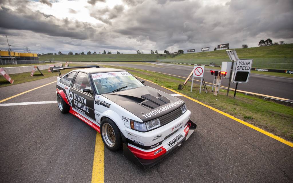 Toyota AE86 race car